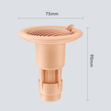 Maxbell Shower Floor Drain Sewer Core Drainage Insert Stoppers for Bathroom Kitchen Pink