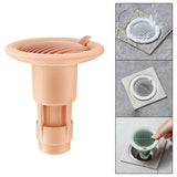 Maxbell Shower Floor Drain Sewer Core Drainage Insert Stoppers for Bathroom Kitchen Pink