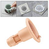 Maxbell Shower Floor Drain Sewer Core Drainage Insert Stoppers for Bathroom Kitchen Pink