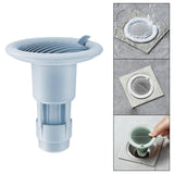 Maxbell Shower Floor Drain Sewer Core Drainage Insert Stoppers for Bathroom Kitchen  Blue