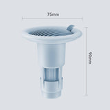 Maxbell Shower Floor Drain Sewer Core Drainage Insert Stoppers for Bathroom Kitchen  Blue