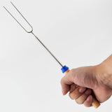 Maxbell BBQ Fork Kitchen Accessories Reusable for Grilling Campfire Party Green