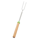 Maxbell BBQ Fork Kitchen Accessories Reusable for Grilling Campfire Party Green