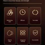 Maxbell Meat Tenderizer Roller Pratical Kitchen Tool Multifunctional for Dining