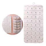 Maxbell Closet Hanging Organizer Hanging Storage Bags for Underpants Socks Stocking 6 Grids A