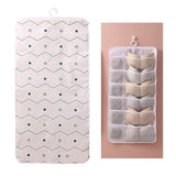 Maxbell Closet Hanging Organizer Hanging Storage Bags for Underpants Socks Stocking 12 Grids A