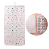 Maxbell Closet Hanging Organizer Hanging Storage Bags for Underpants Socks Stocking 12 Grids A