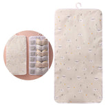Maxbell Closet Hanging Organizer Hanging Storage Bags for Underpants Socks Stocking 12 Grids B