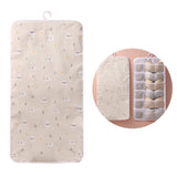 Maxbell Closet Hanging Organizer Hanging Storage Bags for Underpants Socks Stocking 12 Grids B