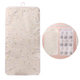 Maxbell Closet Hanging Organizer Hanging Storage Bags for Underpants Socks Stocking 18 Grids B