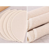 Maxbell 5Pcs Non Stick Food Stuffed Bun Steamed Mat Breathable for Steamed Buns