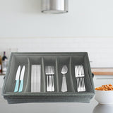 Maxbell Multifunctional Storage Organizer Polyester for Cutlery Set Cabinet Closet
