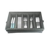 Maxbell Multifunctional Storage Organizer Polyester for Cutlery Set Cabinet Closet