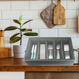 Maxbell Multifunctional Storage Organizer Polyester for Cutlery Set Cabinet Closet