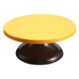 Maxbell Revolving Cake Stand Turn Table Decorations for Pastries Cookies black