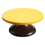 Maxbell Revolving Cake Stand Turn Table Decorations for Pastries Cookies black