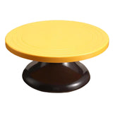 Maxbell Revolving Cake Stand Turn Table Decorations for Pastries Cookies black