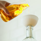 Maxbell Kitchen Funnel Food Grade Silicone for Powder Transfer Filling Bottles