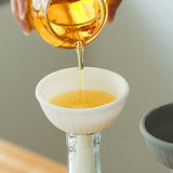 Maxbell Kitchen Funnel Food Grade Silicone for Powder Transfer Filling Bottles