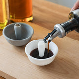 Maxbell Kitchen Funnel Food Grade Silicone for Powder Transfer Filling Bottles