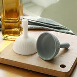 Maxbell Kitchen Funnel Food Grade Silicone for Powder Transfer Filling Bottles