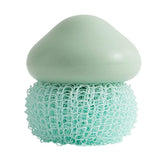 Maxbell Durable Dish Cleaning Ball Kitchen Cleaning Brush for Cleaning Bowl Dish Nylon Green