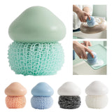Maxbell Durable Dish Cleaning Ball Kitchen Cleaning Brush for Cleaning Bowl Dish Nylon Green