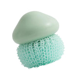 Maxbell Durable Dish Cleaning Ball Kitchen Cleaning Brush for Cleaning Bowl Dish Nylon Green