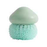 Maxbell Durable Dish Cleaning Ball Kitchen Cleaning Brush for Cleaning Bowl Dish Nylon Green