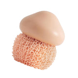 Maxbell Durable Dish Cleaning Ball Kitchen Cleaning Brush for Cleaning Bowl Dish Pink Nylon