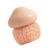 Maxbell Durable Dish Cleaning Ball Kitchen Cleaning Brush for Cleaning Bowl Dish Pink Nylon