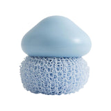Maxbell Durable Dish Cleaning Ball Kitchen Cleaning Brush for Cleaning Bowl Dish Nylon Blue