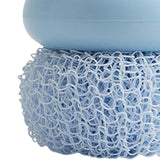 Maxbell Durable Dish Cleaning Ball Kitchen Cleaning Brush for Cleaning Bowl Dish Nylon Blue