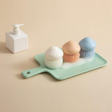 Maxbell Durable Dish Cleaning Ball Kitchen Cleaning Brush for Cleaning Bowl Dish Nylon White