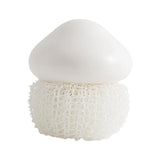 Maxbell Durable Dish Cleaning Ball Kitchen Cleaning Brush for Cleaning Bowl Dish Nylon White