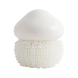 Maxbell Durable Dish Cleaning Ball Kitchen Cleaning Brush for Cleaning Bowl Dish Nylon White