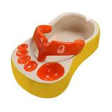 Maxbell Ceramic French Fries Dish Feet Shaped Chip Serving Dish Bowl for Kitchen
