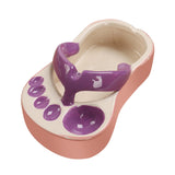 Maxbell Ceramic French Fries Dish Feet Shaped Chip Serving Dish Bowl for Kitchen