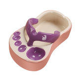 Maxbell Ceramic French Fries Dish Feet Shaped Chip Serving Dish Bowl for Kitchen