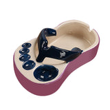 Maxbell Ceramic French Fries Dish Feet Shaped Chip Serving Dish Bowl for Kitchen