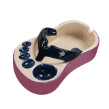 Maxbell Ceramic French Fries Dish Feet Shaped Chip Serving Dish Bowl for Kitchen