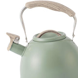 Maxbell Portable Whistling Kettle 3L Large Capacity Water Kettle  Light Green