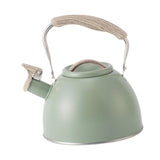 Maxbell Portable Whistling Kettle 3L Large Capacity Water Kettle  Light Green