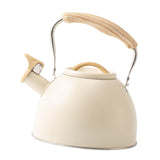 Maxbell Portable Whistling Kettle 3L Large Capacity Water Kettle  Beige