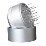 Maxbell Manual Coffee Stirrer Distributor Espresso Stirrer 20 Pins Adjustable Depth 53mm Sliver