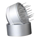 Maxbell Manual Coffee Stirrer Distributor Espresso Stirrer 20 Pins Adjustable Depth 58mm Sliver