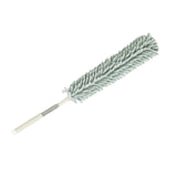 Maxbell 1.3M Telescopic Ceiling Duster Bendable Duster for Cleaning Ceiling Fan Car green