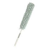 Maxbell 1.3M Telescopic Ceiling Duster Bendable Duster for Cleaning Ceiling Fan Car green