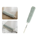 Maxbell 1.3M Telescopic Ceiling Duster Bendable Duster for Cleaning Ceiling Fan Car green