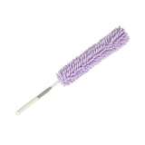 Maxbell 1.3M Telescopic Ceiling Duster Bendable Duster for Cleaning Ceiling Fan Car purple